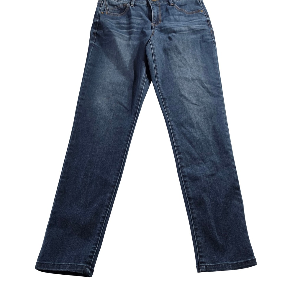 Wit & Wisdom Ab-solution Skinny Jeans Dark Wash Indigo 6 L1610F9RO